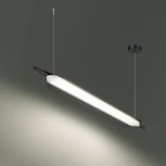 Подвесной светильник Novotech Ala 359544 черный диммируемый со сменой цв.температуры (сенсор) LED 32W 2700/4000/6000K 220V (регулировка яркости, сенсорный выключатель, на тросе)