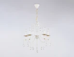 Подвесная люстра с хрусталем Ambrella Classic TR4916 (220V, подвески, на цепи, подсвечник, свеча)