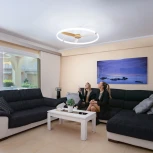 Потолочная люстра с вентилятором Mantra Nepal 7532 (LED, 220V, голосовое управление, пульт управления, управление смартфоном, круглые)