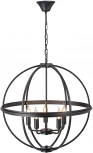 Подвесная люстра Vitaluce V3002-1/5 (220V, на цепи, шар, клетка)