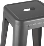 Стул барный Stool Group TOLIX серебристый матовый УТ000000495