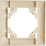 Рамка на 1 пост (слоновая кость) Stekker Эрна Элегант 49666