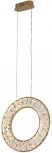 Подвесной светильник Newport 8240 8240/300 gold NEW (LED, 220V, хрусталь, на тросе, кольцо)