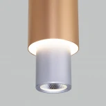 Подвесной светильник Eurosvet Bento 50204/1 LED матовое серебро/матовое золото