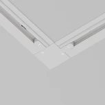 Коннектор L-образный Unity встраиваемый белый (однофазный) Maytoni Technical TRA002CL-11W
