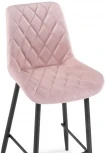 Полубарный стул Woodville Баодин К розовый / черный 511150