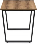 Стол Notta Лота Лофт 120 25 мм дуб делано темный / черный матовый 489637