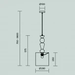 Подвесной светильник Maytoni Comforty MOD298PL-01W2 (220V, на проводе, круглые)