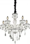 Подвесная люстра Globo Teejay 64118-6 (220V, на цепи, подсвечник, свеча)