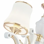 Подвесная люстра Arte Milano Florentia-3987 303987/3 Wh/Gd (220V, на цепи)