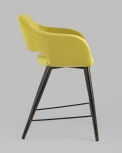Стул полубарный Stool Group Саймон велюр золотистый УТ000025178