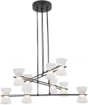 Подвесная люстра ярусная Lussole Sherman LSP-7471 (LED, 220V, на проводе)