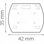 Заглушка Lightstar Barra 504166