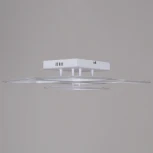 Потолочная люстра на штанге светодиодная с пультом  и ночным режимом Reluce 09838-0.3-4+1 WH (Умный дом) (220V)