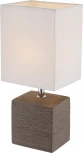 Интерьерная настольная лампа Globo Geri 21677 (220V, выключатель, куб)