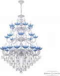 Подвесная люстра Bohemia AL7801 AL78101/16+8+8/300/3d B WMN P Aquamarine/M-1F