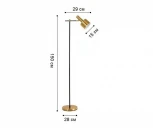 Торшер для чтения Kink Light Орфей 07025 (220V)