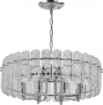 Подвесная люстра хрустальная Rivoli Whitney 1050-308 (220V, на цепи)