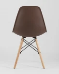 Стул Stool Group Eames Style DSW коричневый x4 УТ000003480