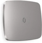 Лицевая панель Ambrella Volt OMEGA (Сталь матовый) для 1-клавишных выключателей с подсветкой QUANT OP5020