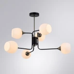 Потолочная люстра Arte Lamp Skat A3564PL-6BK