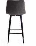 Барный стул Tetchair CHILLY (Ткань,Металл/Серый,Черный) 15453