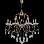 Подвесная люстра Reluce 04462-0.4-08 (220V, подвески, на цепи, подсвечник, свеча)