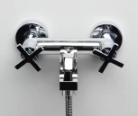 Смеситель Wasserkraft Weser 7801 для ванны с душем