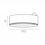 Трековый светильник трехфазный, светодиодный 220V 30W Lightstar Alta Pro 215637