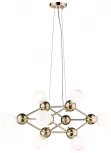 Подвесная люстра Wertmark Gitter WE234.08.303 (220V, на тросе, шарики, молекулы)
