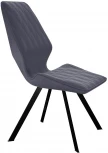 Стул 243 B28 ANTRACITE поворотный/ ножки черные Dikline 00-00062076