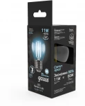 Лампочка светодиодная филаментная Gauss Filament 105802211 Шар 11W 830lm 4100К Е27 LED