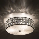 Потолочный светильник круглый Citilux Портал CL324131 (220V, хрусталь K9, звезды)