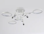 Потолочная люстра светодиодная на штанге Ambrella Comfort FL51646 (регулировка яркости, 220V, пульт управления)