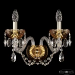 Бра Bohemia 5402 5402B/2/165 G Amber/M-1G