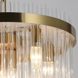 Потолочная люстра на штанге ILLUMICO IL0124-7C-79 COP (220V)