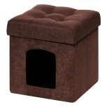 Пуфик Dreambag складной Для Животных Коричневый Велюр 13402