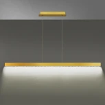 Подвесной светильник Odeon Light Beveren 7007/38L брашированная бронза/металл/акрил IP20 LED 38W 3000K (220V, на тросе)