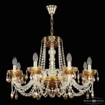 Подвесная люстра Bohemia 5402 5402/8/240 G Amber/M-1F K721