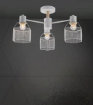 Потолочная люстра на штанге Seven Fires Lauri SF3388/3C-WT-WD