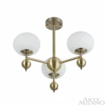 Потолочная люстра на штанге Arte Milano 270307/3 GD (220V, шарики)