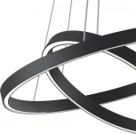 Подвесной светильник Maytoni Rim MOD058PL-L55BK (LED, 220V, на тросе)