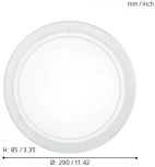 Настенно-потолочный светильник Eglo Planet 1 83153