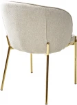 Стул DIANA TRF-11 светло-бежевый / золотой каркас М-City