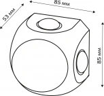 Архитектурная подсветка светодиодная duwi 24788 7
