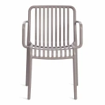 Обеденный стул Tetchair LANCASTER (Пластик/Cерый) 19405
