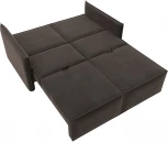 Диван прямой Либерти мини (Коричневый/Велюр) Лига Диванов арт.121897