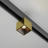 Трековый светильник магнитный 48V Maytoni Alfa S TR133-2-7W3K-BS (LED, куб)