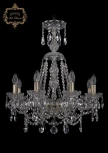 Подвесная люстра Art Classic 11.25 11.25.8.200.XL-68.Br.Sp (220V, хрусталь, на цепи, подсвечник, свеча)