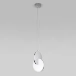 Подвесной светильник светодиодный Eurosvet Lang в стиле лофт 50225/1 LED хром (220V, на проводе)